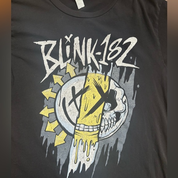 Blink 182 Woman Tee Size Medium * Large Front Graphic Print* Excellent Condition - Picture 3 of 5